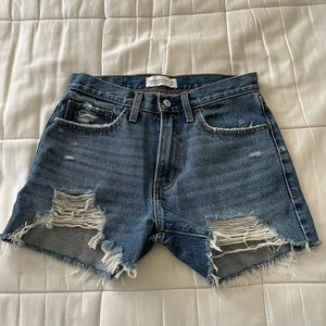 Abercrombie denim shorts
